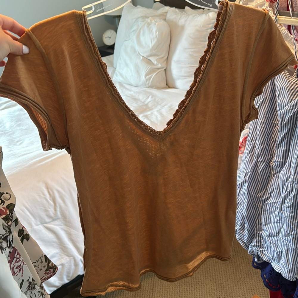 free people v neck